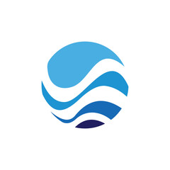 wave logo design