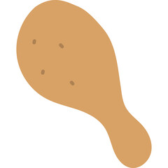 치킨 닭다리 일러스트