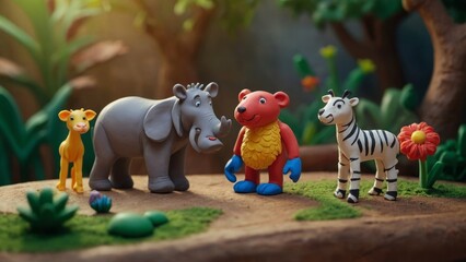 Captivating stop-motion tale of a fun-filled zoo adventure for kids