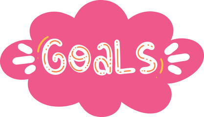 Goals Word Doodle