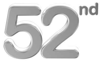 Anniversary Silver Number 52