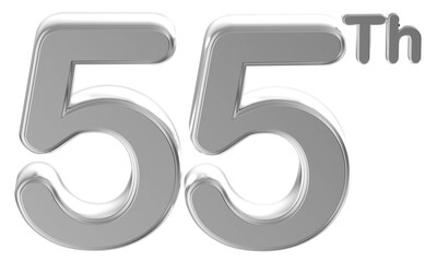 Anniversary Silver Number 55