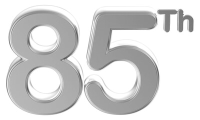 Anniversary Silver Number 85