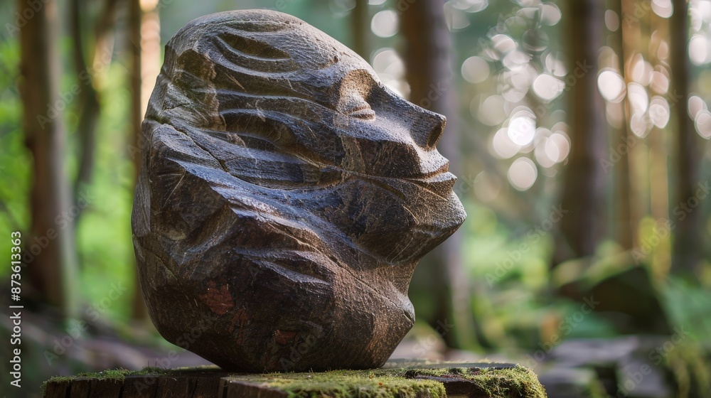 Poster Stone carving is a celebration of the enduring power and beauty of the natural world, as artists seek to capture its essence in their sculptures.