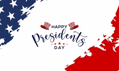 President's Day Background Design. Banner, Poster, Greeting Card. Vector Illustration.	