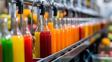 Drink factory production line fruit juice beverage product