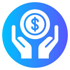 payment gradient icon