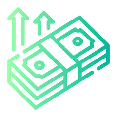 profit gradient icon
