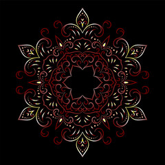colorful mandala art for design vintage decoration,book cover,motif,Ethnic 
design,logo,background,flyer,poster,banner,brochure,ornament
