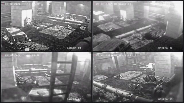 Monitoring the soldiers inside of the building during the military assault mission. Military assault soldiers killing the terrorist. Military Soldiers assaulting the enemy headquarters.