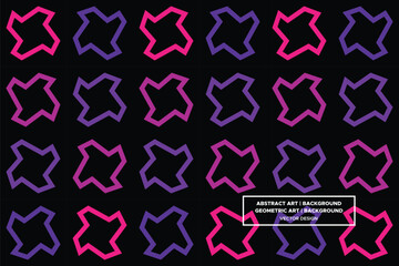 Triangular and Triangle Shapes and Designs Purple and Red Colors Geometric Pattern Abstract Pattern Seamless 