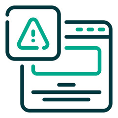 website error icon illustration