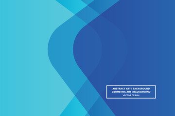 Circular and Circle Shapes Blue and Light Blue Colors with Gradient Backdrop Modern Abstract Background Geometric Background