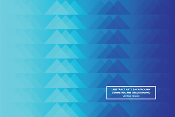 Triangular and Triangle Shapes Blue and Light Blue Colors with Gradient Backdrop Modern Abstract Background Geometric Background