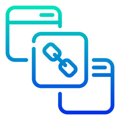 backlink icon illustration