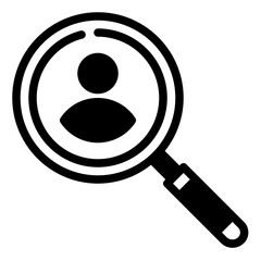 search audience icon illustration
