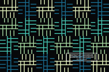 Line Shapes and Designs Green and Blue Colors Geometric Pattern Abstract Pattern Seamless 