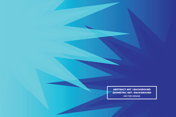 Obraz premium Triangular and Triangle Shapes Blue and Light Blue Colors with Gradient Backdrop Modern Abstract Background Geometric Background