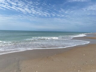 beach and sea
