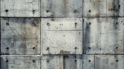 Texture of aged concrete block wall