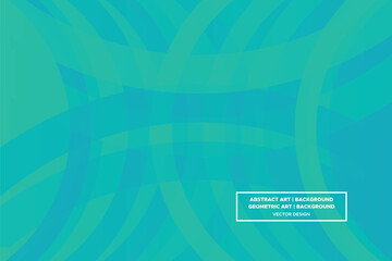 Circle Shapes and Designs Green and Blue Colors with Gradient Backdrop Modern Abstract Background Geometric Background