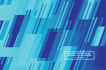 Rectangles and Lines Shapes Blue and Light Blue Colors with Gradient Backdrop Modern Abstract Background Geometric Background