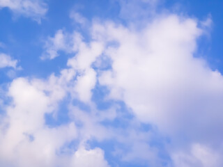 blue sky with clouds