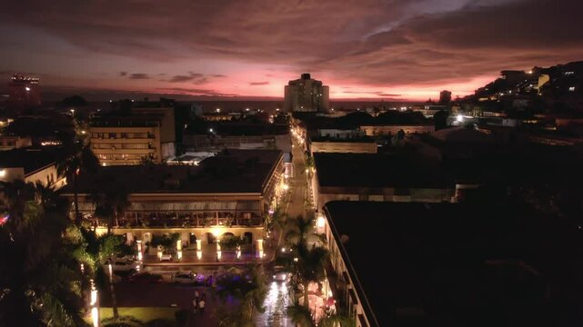 Sunset in Mazatlan Sinaloa Mexico