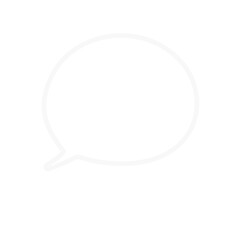 Bubble chat Awesome sticker word