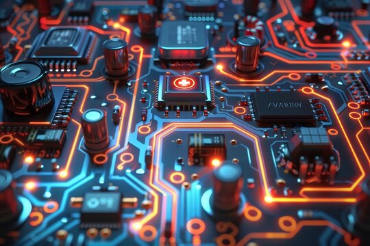 Circuit for a medical tech invention, invention  circuit, healthcare technology advancement