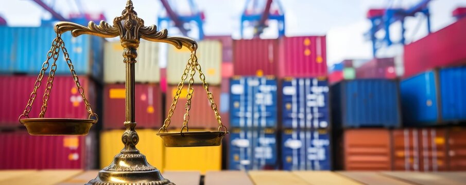 Legal team examining antitrust cases affecting shipment companies, antitrust, legal analysis