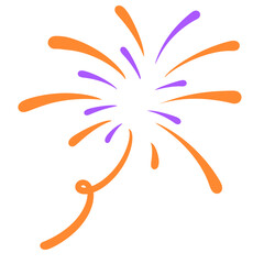 Sparkling Fireworks Elements