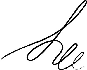 Spiral and swirl brush strokes. Design decoration