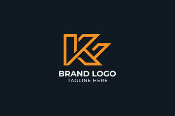 initial letter K home icon Universal elegant vector emblem Premium business logotype, letter KX XK creative minimal monochrome monogram symbol