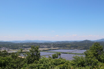 Obraz premium メガソーラー発電所