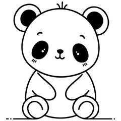 cute animal doodle cartoon design hand drawn wild animal pet and farm animal 