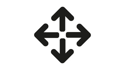 right left up down arrows icon © esman