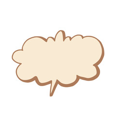 Empty Comic and Speech Bubble