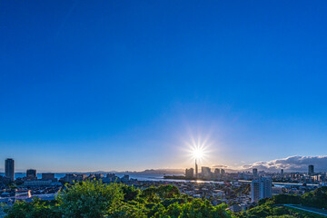 美しい福岡の都市風景