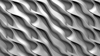 Fototapeta premium A close-up image of a gray, abstract, wave pattern background