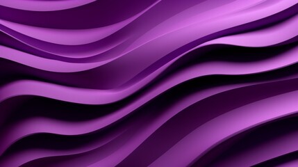 Obraz premium An abstract background with smooth, curved lines in a deep purple color