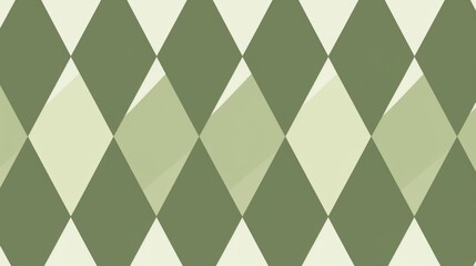 A  pattern of green and white diamonds, creating a simple and abstract background