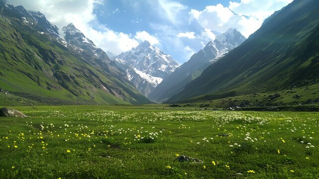 Captured these stunning mountains at Badrinath