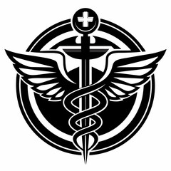 Obraz premium Medical vector logo template Vector Design