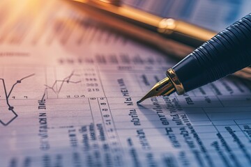 a pen sitting on top of a piece of paper, successful merger enhancing business capabilities