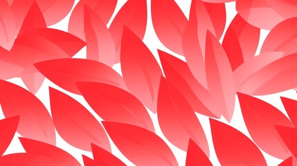 An abstract pattern of overlapping red petals with a gradient color scheme, creating a visually appealing and dynamic design
