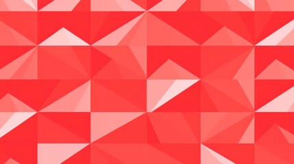 A pattern of red and white geometric shapes