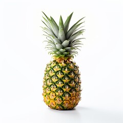 Fototapeta premium Pineapple on isolated White Background.