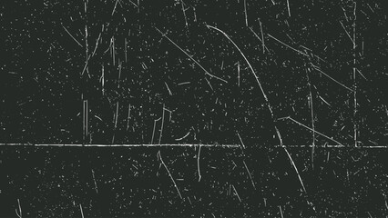 Black and white grunge. Distress overlay texture. Abstract surface dust and rough dirty wall background concept. Worn, torn, weathered effect. Vector illustration, EPS 10.