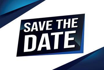 save the date poster banner graphic design icon logo sign symbol social media website coupon

